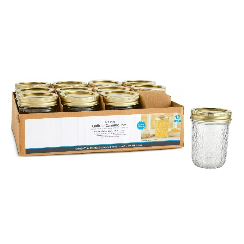 Mason Jar 8Oz - Frascos de Vidrio de 8 oz,