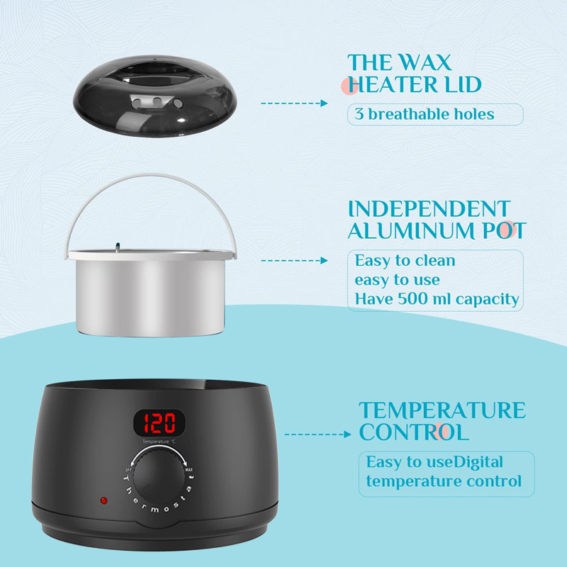 Wax Melting Pot - Nuevo Calentador de Cera de 500ml