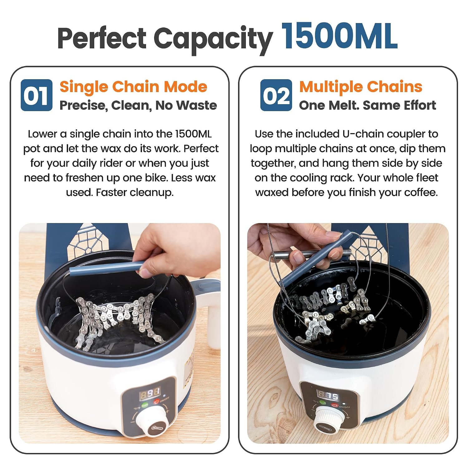 Olla para derretir cera de cad - Wax Melting Pot reseña y precio