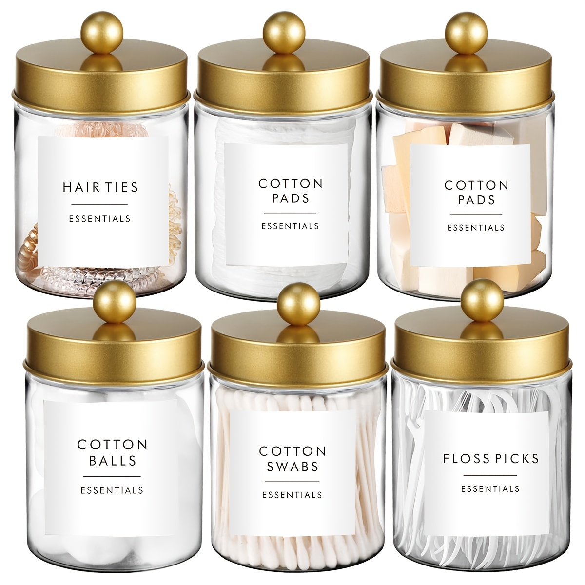 Dispensador de Hisopos - Conte - Mason Jar 8Oz reseña y precio