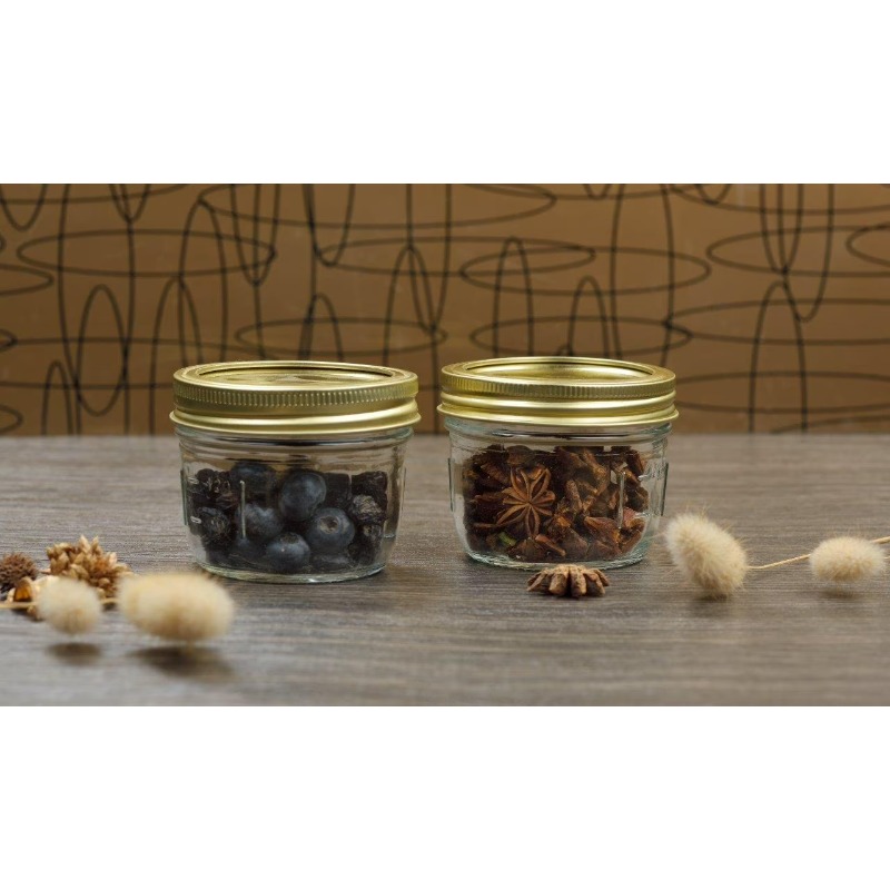 Frascos de Vidrio Mason de 8 o - Mason Jar 8Oz reseña y precio